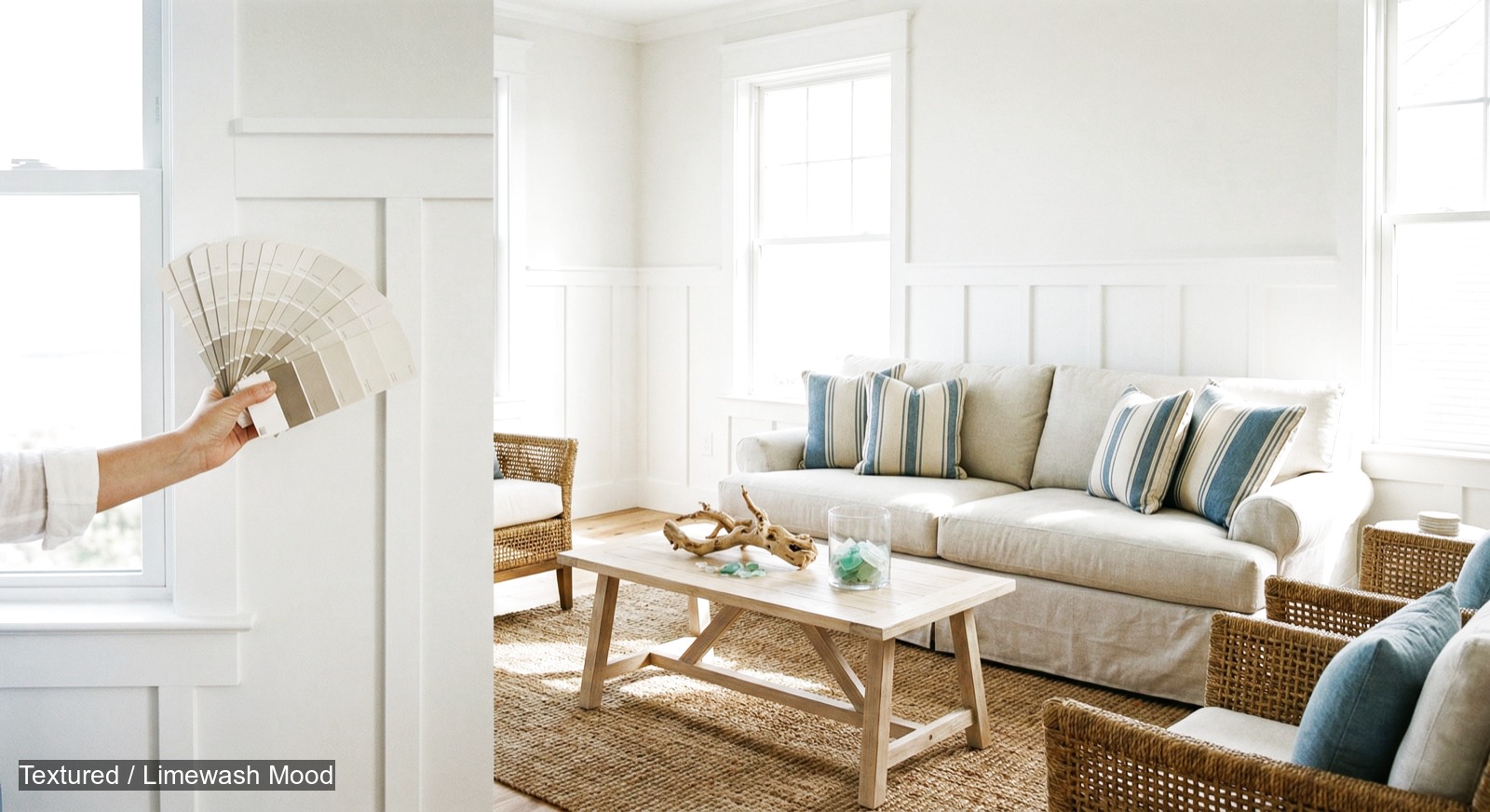 Limewash vs Low-Sheen Paint for Miami Feature Walls photo 1