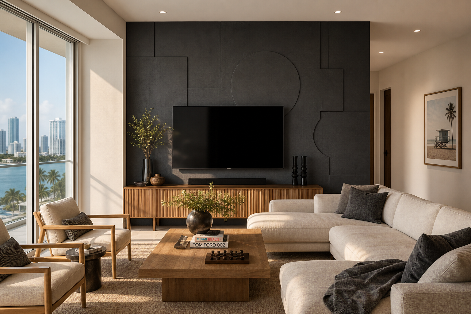Matte vs Eggshell: Choosing Paint Finishes for Miami Living Rooms